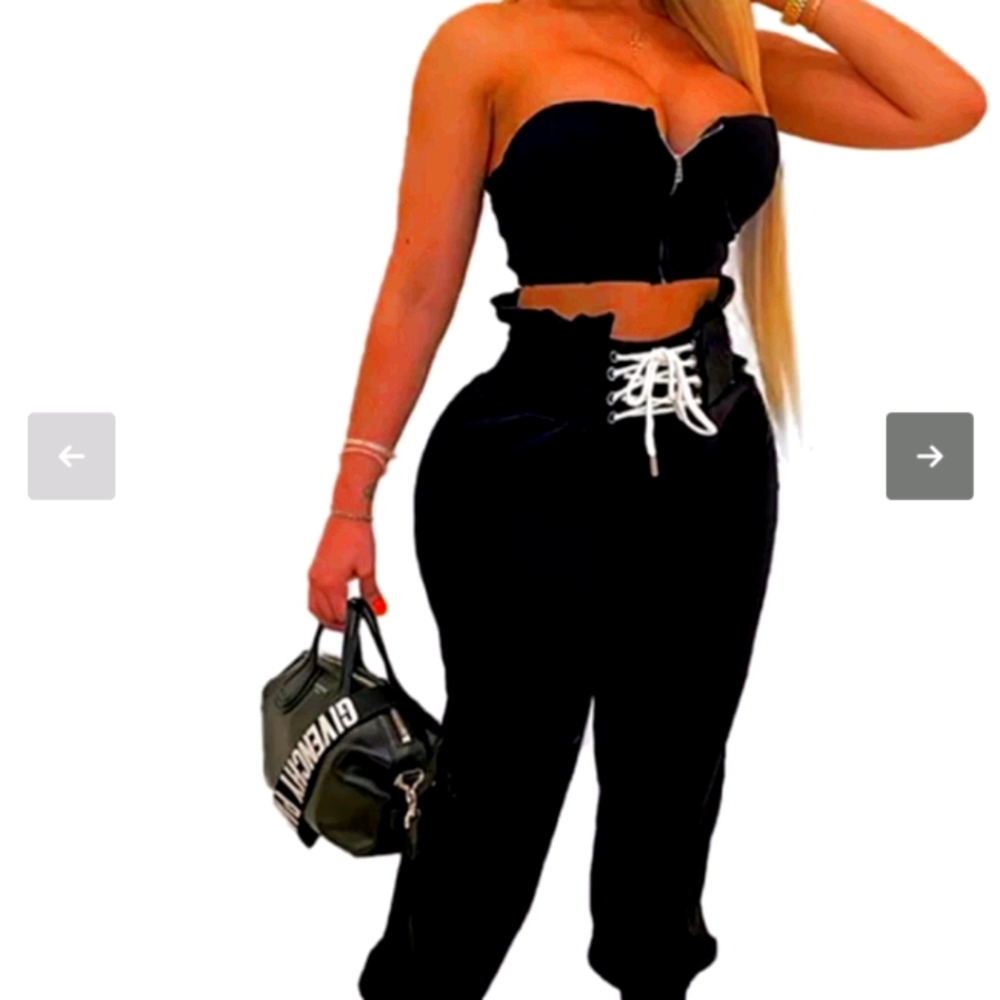Cute Tube top outfit 💞